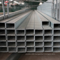 Low carbon gi hollow section 50x70 150x75 150x150 mm galvanized  square and rectangular steel pipe